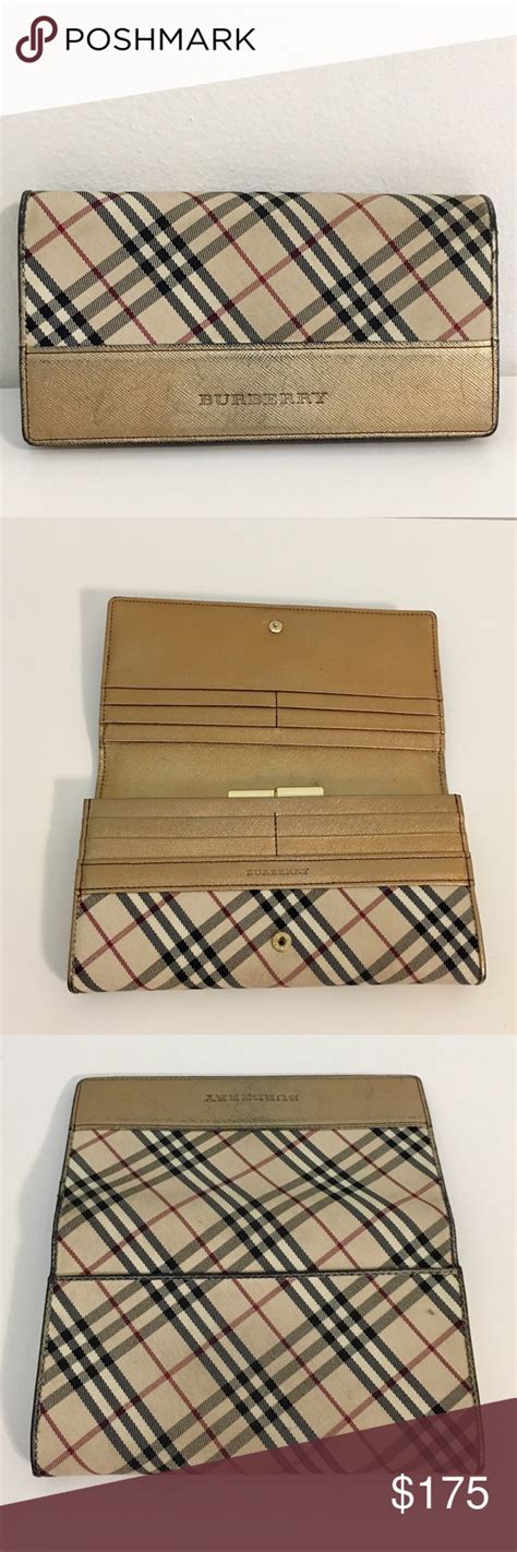 real real burberry wallet